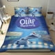 thumbnail image 1 of Olaf Presenta Conjunto de sábanas temático, trío de piezas, cómodo y amigable con la piel, diseño único, regalo de decoración para el hogar para familiares, amigos y fans,140cm *210cm, 1 of 6