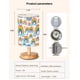 thumbnail image 5 of Lámpara GFTDNS Arcoíris para Niños, USB, Regulable, Base de Madera, 5 of 7