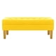 thumbnail image 1 of Banqueta Wood 2c Felpa 01 Amarillo, 1 of 4