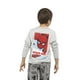 thumbnail image 2 of Polera Manga Larga Niño Caras Spiderman Gris Marvel, 2 of 6