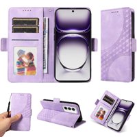 Carcasa Foxdock Oppo Reno 12 5G De Cuero Pu, Diseño Acolchado Clásico, Protección Contra Caídas Y Rayones