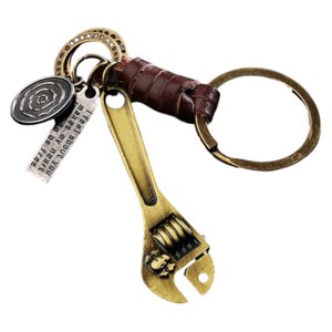 Invencible.Cl - 𝗟𝗟𝗔𝗩𝗘𝗥𝗢 𝗟𝗟𝗔𝗩𝗘 𝗜𝗡𝗚𝗟𝗘𝗦𝗔 Llavero Llave Inglesa Skull Feel Al66