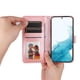 thumbnail image 3 of Funda tipo cartera FOXDOCK para Samsung Galaxy A54 5G , diseño girasol en relieve, cuero PU, cierre magnético, soporte y tarjetero, 3 of 5