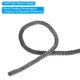 thumbnail image 5 of Uxcell 1/4"x 118" Junta de Estufa de Madera, Cuerda de Sellado de Alta Resistencia a la Temperatura Tipo Redondo de Fibra de Vidrio de Grafito, Negro, 5 of 6