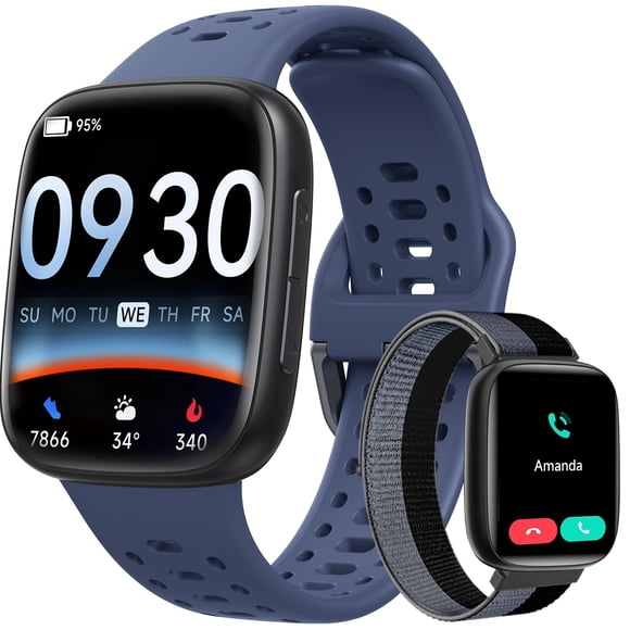 Smartwatch 1 85 Amoled Resistente Al Agua Monitor De Actividad Física