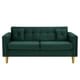 thumbnail image 1 of Sofa New Retro 3C Felpa 01 Verde Botella, 1 of 6
