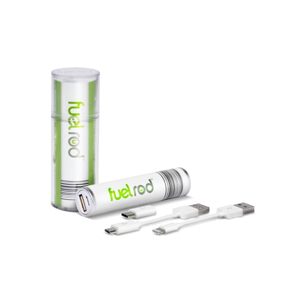 Kit de cargador portátil FuelRod con 2 cargadores para todos los dispositivos
