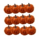thumbnail image 1 of 12 Calabazas Artificiales De Terciopelo Decorativas Para El Hogar, Mini Decoraciones Navideñas De Otoño, Sin Cordón, 1 of 5