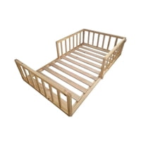 Krearte - Cama Montessori Media Baranda 1 Plaza