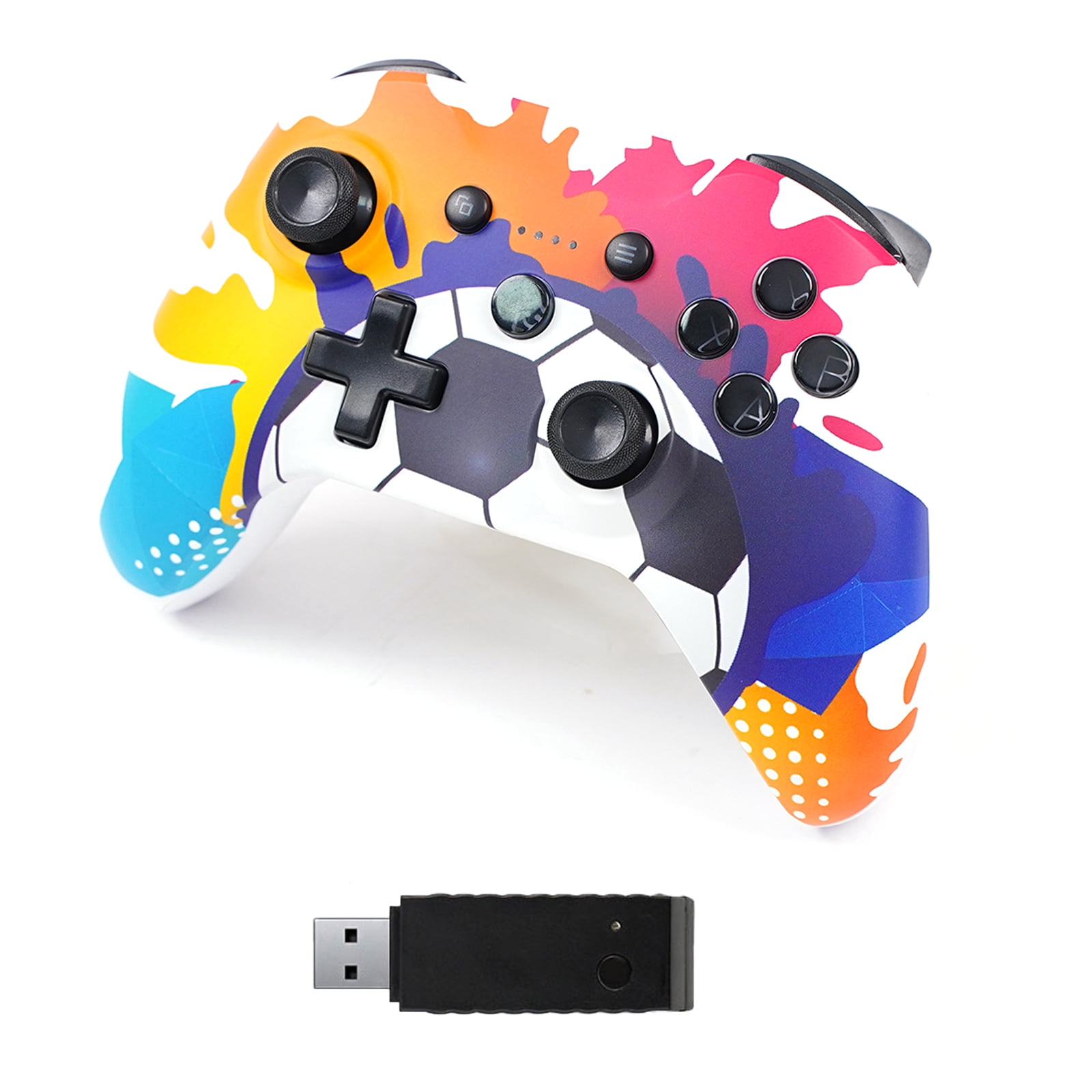 Genérico - Controlador De Juego Inalámbrico Con Receptor De 2.4g - Gamepad Compatible Con Xbox Series X/s/one/one S/one X/ps3/ps4/pc