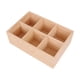 thumbnail image 2 of Portalápices De Madera Con 6 Compartimentos, Organizador De Rotuladores Para Escritorio, Hogar Y Aula., 2 of 5