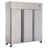 Bozzo - Refrigerador Industrial 3 Puertas Inox.