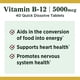 thumbnail image 3 of Vitamina B12 Nature's Bounty 5000 mcg 40 comprimidos, 3 of 3