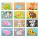 thumbnail image 1 of Pegatinas de espuma Lovyan 3D EVA para niños pequeños, manualidades, 12 unidades, 1 of 7