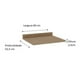 thumbnail image 2 of Cubierta para Mueble Base 60 cm Color Ebano 1519, 2 of 2