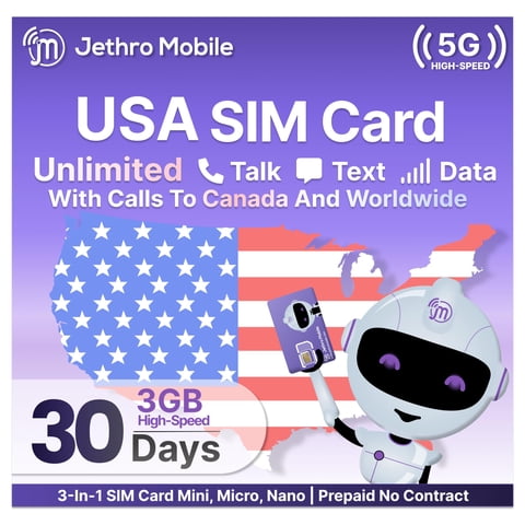 Plan Telefónico Prepago Jethro Mobile De 30 Días Con