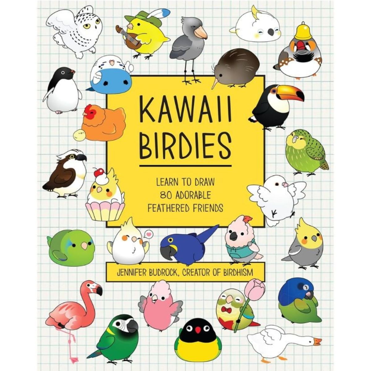 Contrapunto - Libro Aprende A Dibujar Pajaritos Kawaii De Jen Budrock