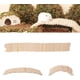 thumbnail image 1 of Paquete de 3 puentes de madera (24'' + 16'' + 8''), escalera de escalada, valla, decoración de hábitat, juguetes, accesorios para jaulas de hámster, chinchilla, jerbo, ratones, reptiles, animales pequ, 1 of 2
