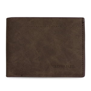 Carven Paris - Billetera De Hombre Nick Café Oscuro