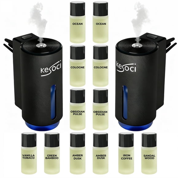 Set De Difusor Inteligente Para Auto Con 12 Recargas