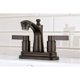 thumbnail image 2 of Grifo para baño Kingston Brass FB7625NDL de 4" tipo centerset, bronce aceitado, 2 of 3