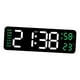 thumbnail image 3 of Reloj Despertador Digital De Escritorio Reloj De Cabecera Brillo Ajustable Para Oficina En Casa, 3 of 3