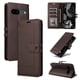 thumbnail image 1 of Premium Wallet Case for Google Pixel 8A with Card Slots & Kickstand, Flip Cover Brown, 1 of 6