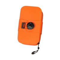 Magideal - Bolsa Para Sillín De Bicicleta, Bolsa Pequeña Para La Parte Trasera De La Bicicleta, Portátil Para Bicicletas De Montaña Y Carretera, Ligera, Impermea Naranja