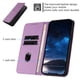thumbnail image 3 of Funda Cartera Magnética para Samsung Galaxy S25 FE Protección Antichoque con Ranuras Morado, 3 of 6