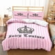 thumbnail image 1 of New 3D Juicy Couture All Season Twin Bedding Set 3 Piece Comforter Set Bed Duvet Cover Double King Comforter Cover Home Textiles, 1 of 5
