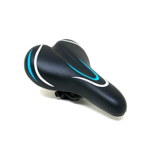 Asiento Radical Mountain Mtb Infantil P59 Negro Celeste