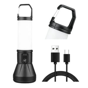 N-Ofertas - Linterna Led 1W Táctica Lámpara Recargable Usb Gancho