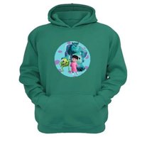Genérico - Polerón Canguro Fabrica De Monstruos Verde Aguamarina Talla M Unisex