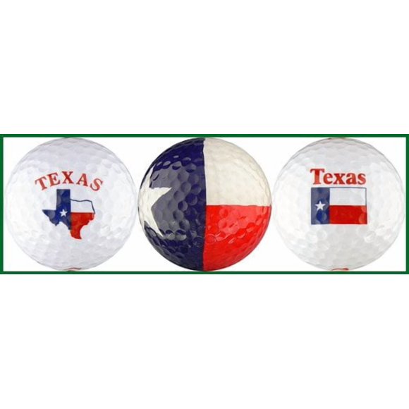 Bolas de Golf Set de Regalo con Bandera de Texas – EnjoyLife Inc