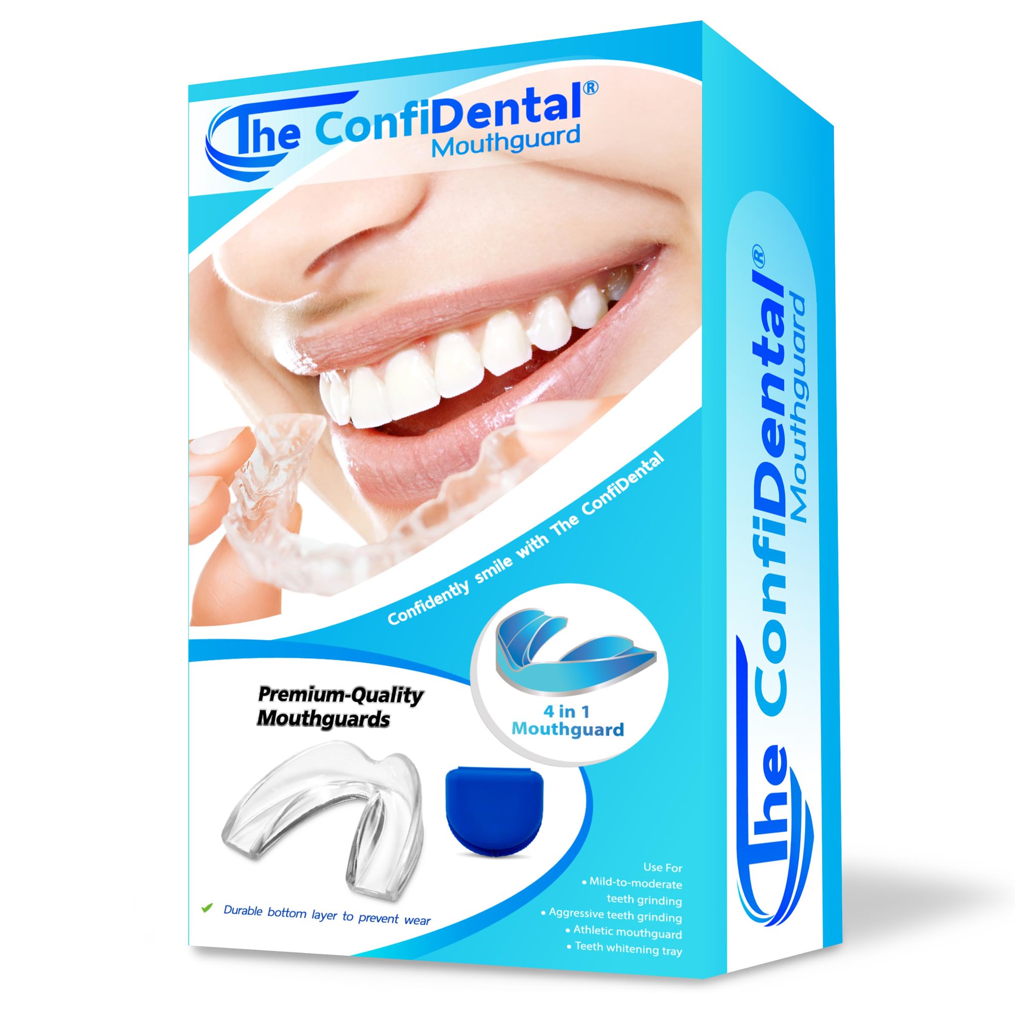 Protector bucal The Confidental, moldeable, para rechinar los dientes ...