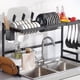 thumbnail image 1 of 1PC Metal Dish Rack, Kitchen Organizer For Drying, Storage And Display Of Tableware, Kitchen Accessories, 1 of 3