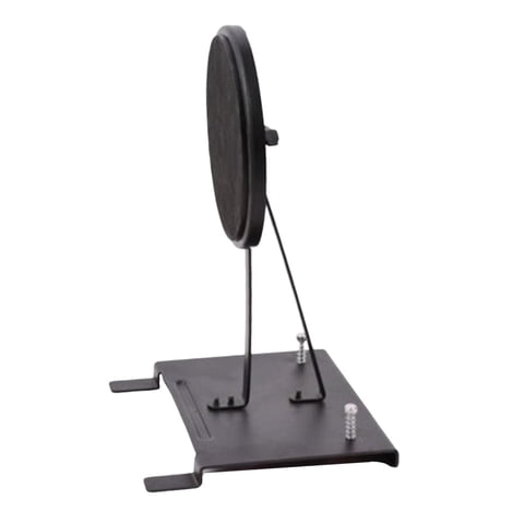 Bothyi - Almohadilla De Batería Musical Mute Con Pedal De Batería Duradera Para Entrenar A Baterista Principiante Negro