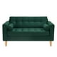 thumbnail image 1 of Sofa Retro 2c Felpa 05 Verde Botella, 1 of 6
