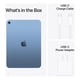 thumbnail image 2 of Tablet Apple iPad 11a Gen A16 11 128GB WiFi Azul, 2 of 3