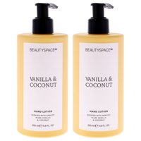 Beautyspace - Loción Para Manos Beauty Space Vainilla Y Coco Pack De 2