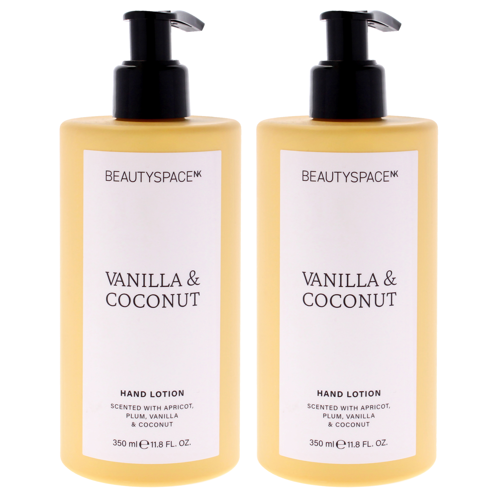 Beautyspace - Loción Para Manos Beauty Space Vainilla Y Coco Pack De 2