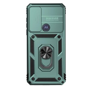 Estuche Gangxun Para Motorola Moto G Play 2023, Soporte Giratorio 360°, Estilo Mecánico Y Magnético