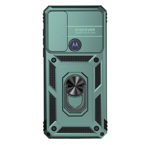 Estuche Gangxun Para Motorola Moto G Play 2023, Soporte Giratorio 360°, Estilo Mecánico Y Magnético