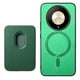 thumbnail image 1 of Funda de Cuero Magnética con Tarjetero para Honor X9B Cubierta Delgada Verde, 1 of 5