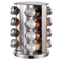 Set De 16 Especieros Croix Base Giratoria Acero Inoxidable