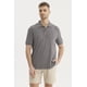 thumbnail image 1 of Polera Hombre Cuello Camisero Gris Oscuro, 1 of 4