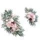 thumbnail image 3 of 2 Arcos De Boda Con Flores Rosas Artificiales Para Ventana De Silla De Boda., 3 of 5