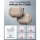 thumbnail image 2 of Funda Impermeable Para Airpods Pro 3 Con Cierre Seguro Caqui, 2 of 8