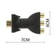 thumbnail image 4 of Adaptador HDMI macho a 3 RCA hembra, convertidor de video compuesto, audio y componentes VA, adecuado para HDTV, DVD y la mayoría de los proyectores LCD., 4 of 8