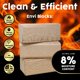 thumbnail image 4 of Bloques de combustible de madera dura Envi de Firewood Central, paquete de 3, natural, 4 of 6